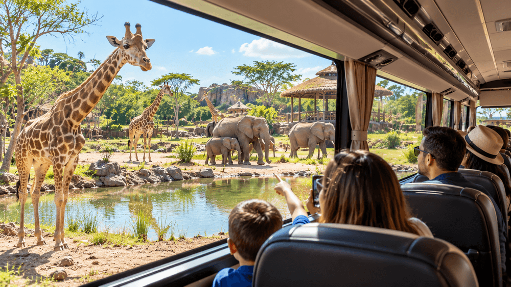 Safari World Bangkok Bus Hire